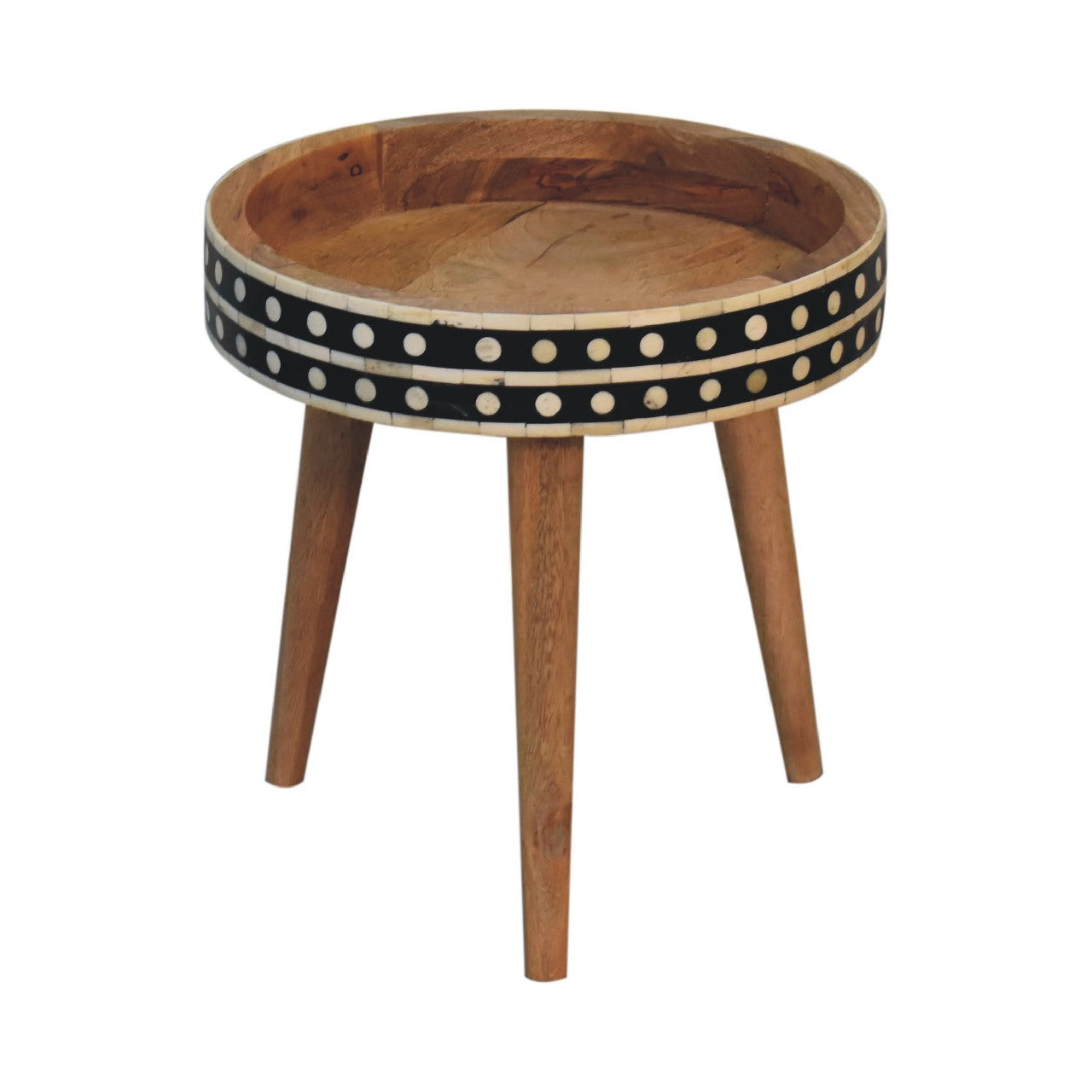 Mini Pattern Nordic End Table