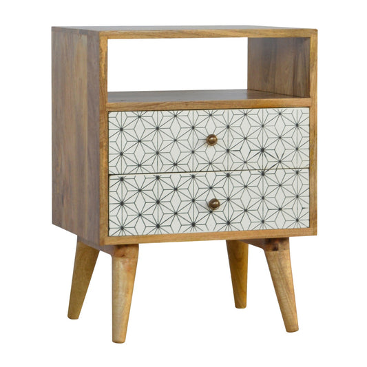 Prima Bedside with Open Slot